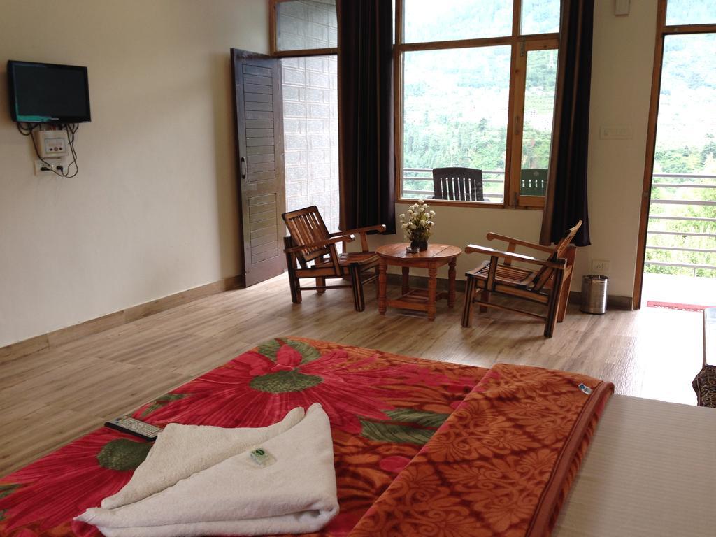 Akash Hills Hotel Manāli Exterior foto
